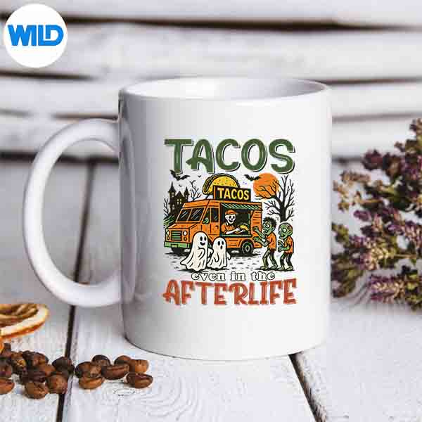 TacosHalloweenAfterlifeZombieGhostmug