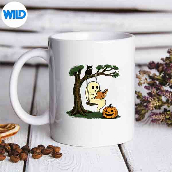 Vintage Ghost Swing Reading Book Swinging Halloween Costume SVG PNG 6 VintageGhostSwingReadingBookSwingingHalloweenCostumemug