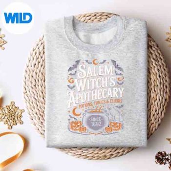 VintageSalemWitchsApothecaryPotionsElixirsHalloweensweater