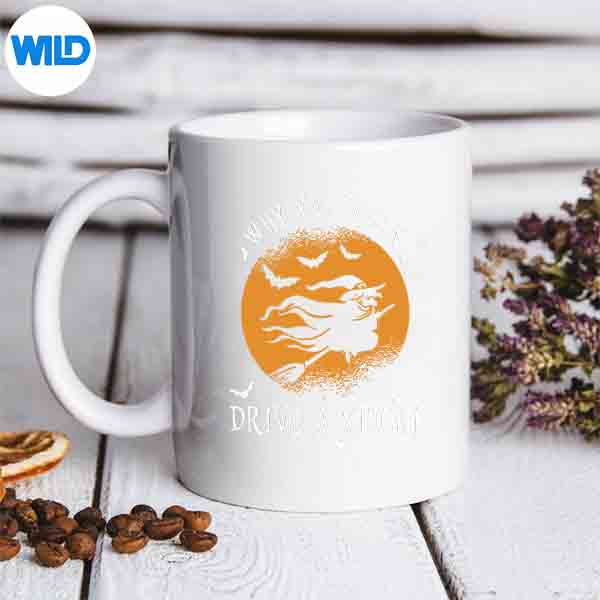 Why Yes I Can Drive A Stick For A Halloween Witch SVG PNG 6 WhyYesICanDriveAStickForAHalloweenWitchmug