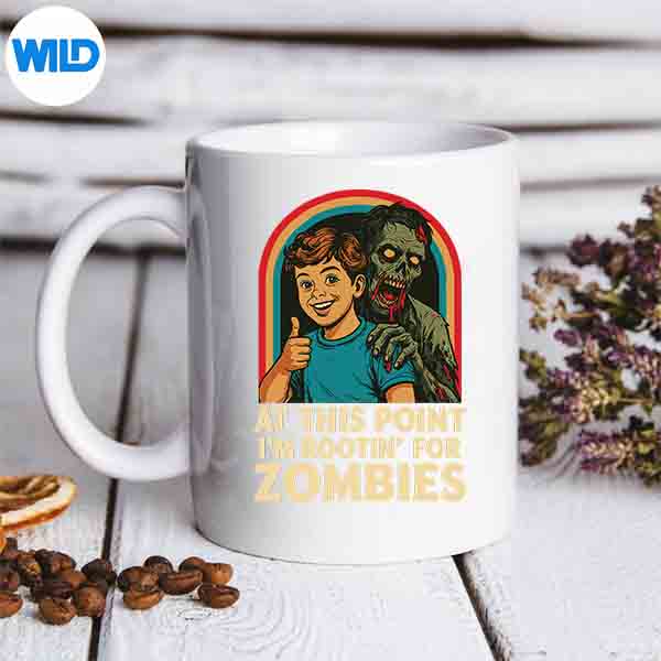 Zombie Halloween Vintage SVG PNG Cut File