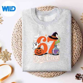 67 Boo Crew Halloween Ghost Witch Pumpkin Spooky Squad SVG PNG Cut File 4 67BooCrewHalloweenGhostWitchPumpkinSpookySquadsweater