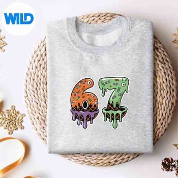 67IceCreamHalloween67MemeSixSevensweater