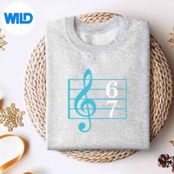 67MusicMemeSlangSixSevenMusicTeacherMusiciansweater