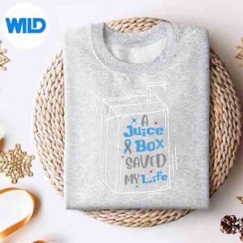 AJuiceBoxSavedMyLifeDiabetesAwarenesssweater