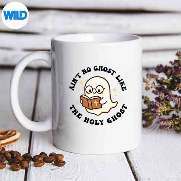 AintNoGhostLikeTheHolyGhostJesusChristianHalloweenmug