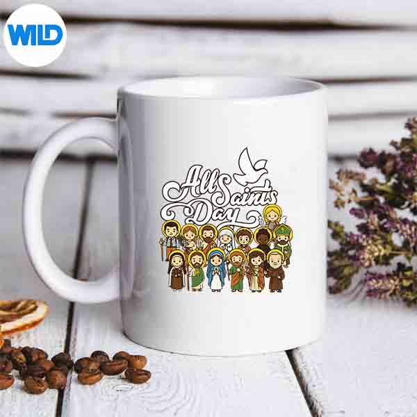 AllSaintsDayCatholicStJosephMaryThereseMichaelJudemug