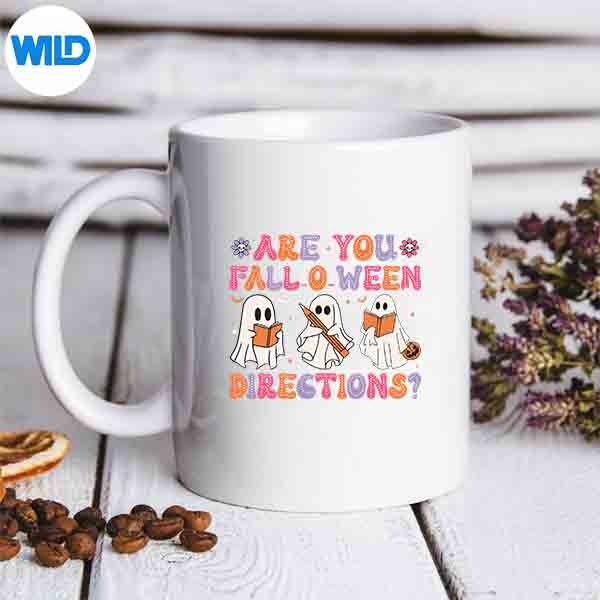 Are You Fall O Ween Directions Teacher Halloween Ghost SVG PNG Cut File 6 AreYouFallOWeenDirectionsTeacherHalloweenGhostmug