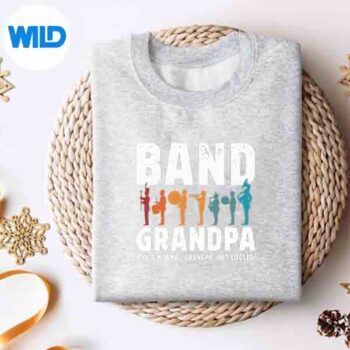 BandGrandpaDefinitionMarchingBandGrandfathersweater