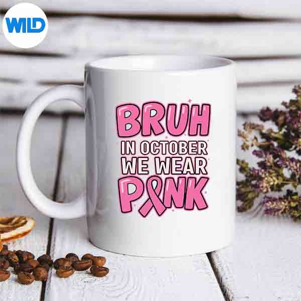 BreastCancerAwarenessOctoberWeWearPinkmug