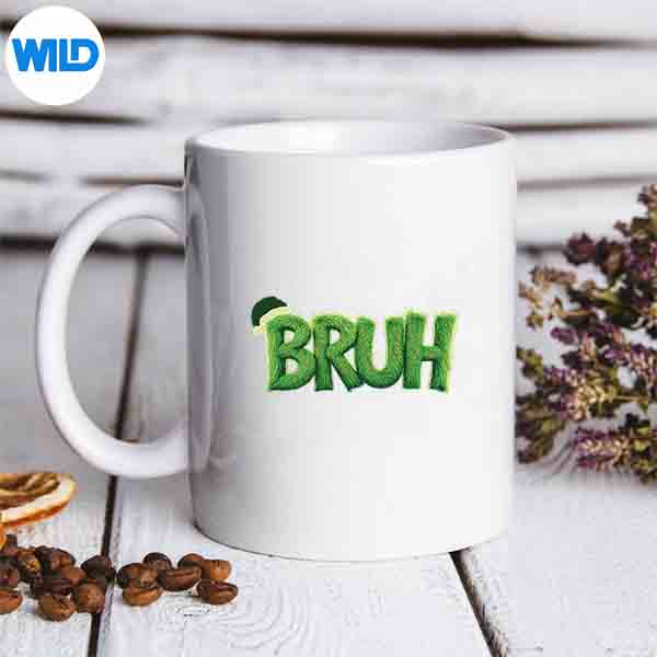 BruhChristmasXmasPajamasToddlermug