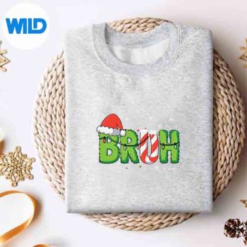 BruhSayingBroGreetingChristmasMemesweater