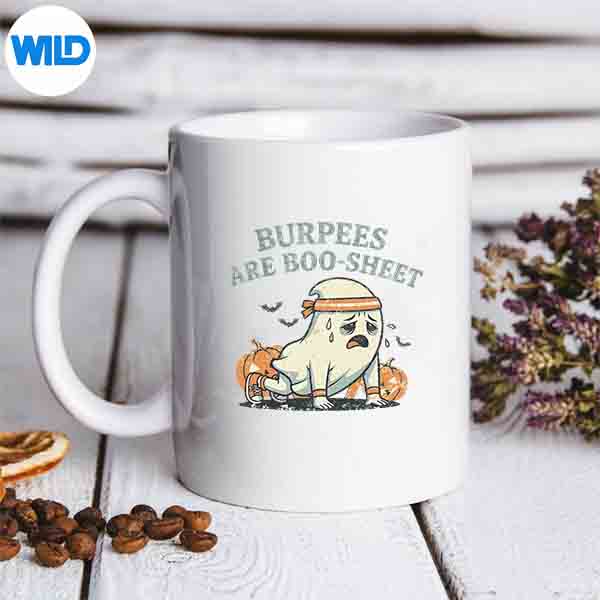 Burpees Are Some Boo Sheet Ghost Fitness Halloween Gym Silhouette SVG PNG Cut File 7 BurpeesAreSomeBooSheetGhostFitnessHalloweenGymmug