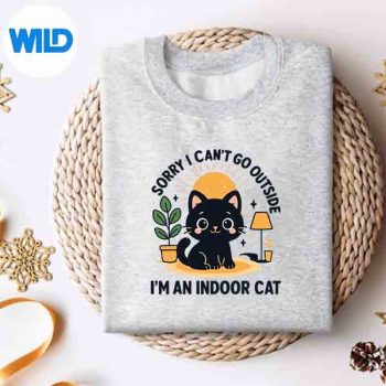 Ca Introvert Sorry I Cant Go Im An Indoor Cat PNG SVG for Cricut 4 CaIntrovertSorryICantGoImAnIndoorCatsweater