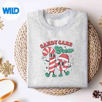 Candy Cane Crew Christmas Holiday Design for Cricut 4 CandyCaneCrewChristmasHolidaysweater
