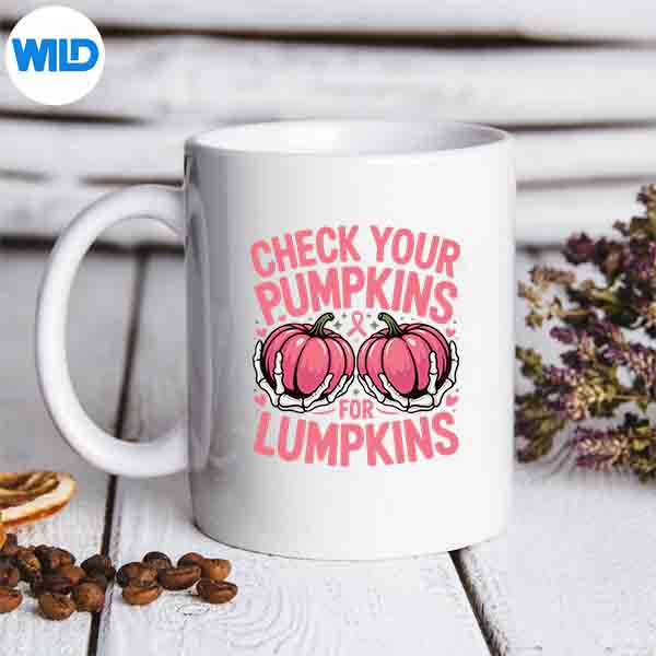 Check Your Pumpkins For Lumpkins Breast Cancer Awareness SVG PNG 6 CheckYourPumpkinsForLumpkinsBreastCancerAwarenessmug