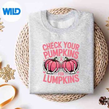 Check Your Pumpkins For Lumpkins Breast Cancer Awareness SVG PNG 4 CheckYourPumpkinsForLumpkinsBreastCancerAwarenesssweater