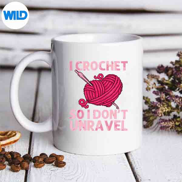 CoolCrochetArtForCrocheterCrochetCrochetingmug
