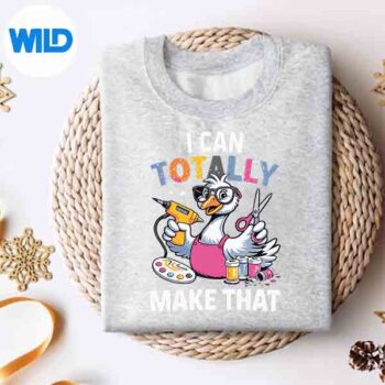 Crafting Goose I Can Totally Make That Diy Maker Art Silhouette SVG PNG 4 CraftingGooseICanTotallyMakeThatDiyMakerArtsweater