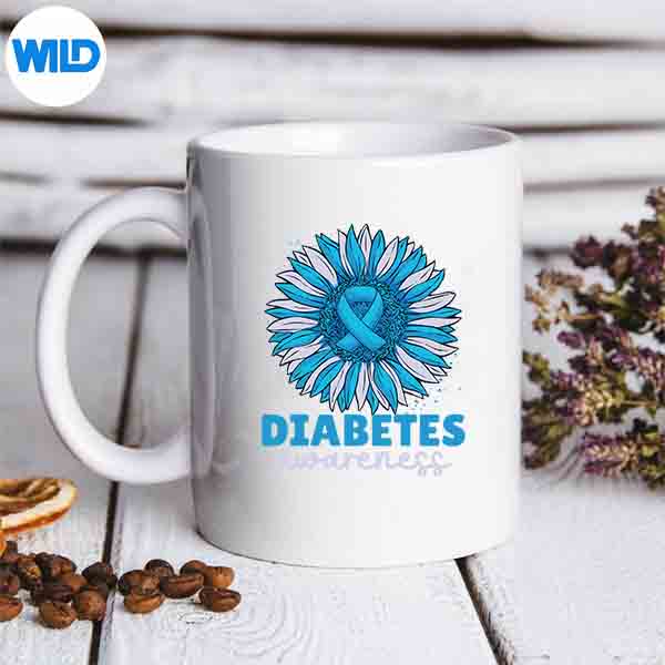 DiabetesAwarenessSunflowerDiabeticT1dDiabetesmug