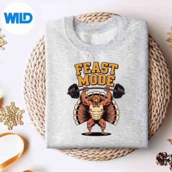 Feast Mode Muscle Turkey Workout Thanksgiving Gym Fitness SVG PNG Digital Download 4 FeastModeMuscleTurkeyWorkoutThanksgivingGymFitnesssweater