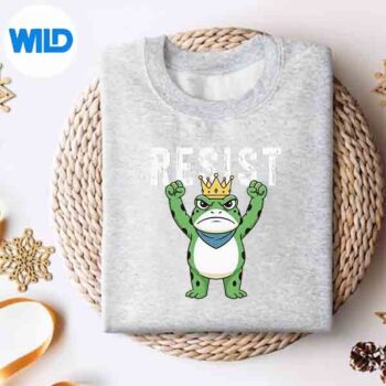 FrogResistPortlandFrogProtestPortlandFrogActivistsweater 1