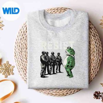 FrogsResistPortlandFrogProtestsweater