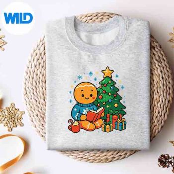 Gingerbread Reading Books Librarians Merry Christmas Pajamas Love PNG SVG for Cricut 4 GingerbreadReadingBooksLibrariansMerryChristmasPajamasLovesweater