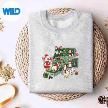 GooseSantaChristmasGooseNurseRadiologyXrayTechXmassweater