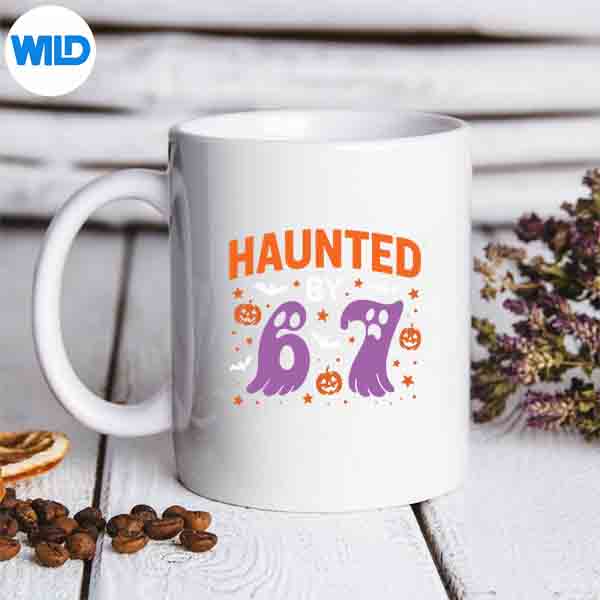 HalloweenHauntedBy67HauntedBy6767mug