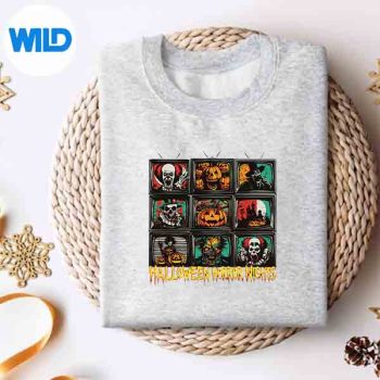 Halloween Horror Nights Scary Movie Silhouette SVG PNG 4 HalloweenHorrorNightsScaryMoviesweater