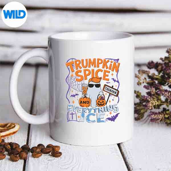 HalloweenTrumpkinSpiceAndEverythingIcePumpkinSpicemug