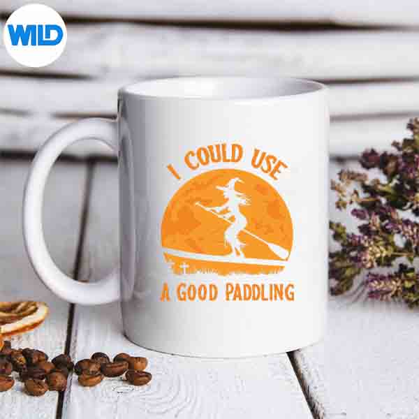 Halloween Witch Paddleboarder Sup Standup Paddling Digital Download 6 HalloweenWitchPaddleboarderSupStandupPaddlingmug