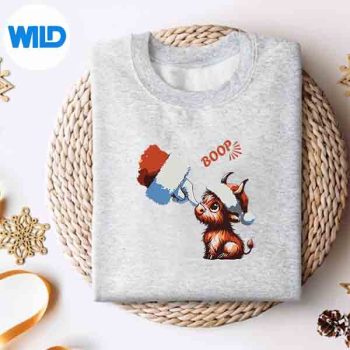 Hand Boop Christmas Highland Cow Santa Farmer Animal Western SVG PNG Download 4 HandBoopChristmasHighlandCowSantaFarmerAnimalWesternsweater