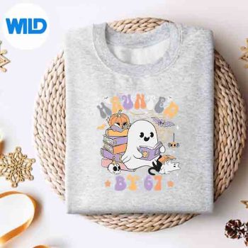 Haunted By 67 Boo Ghost Pumpkin Halloween Teacher SVG PNG 4 HauntedBy67BooGhostPumpkinHalloweenTeachersweater