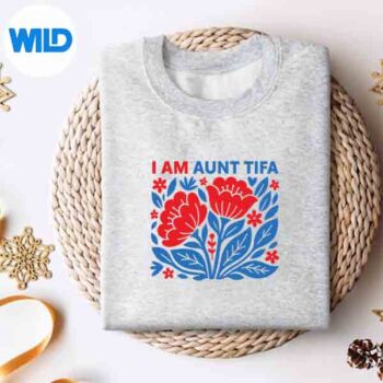 I Am Aunt Tifa For And SVG PNG Digital Design 4 IAmAuntTifaForAndsweater