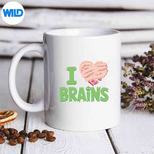 I Heart Brains Zombie Halloween Anatomy Science Lover SVG Cut File 7 IHeartBrainsZombieHalloweenAnatomyScienceLovermug