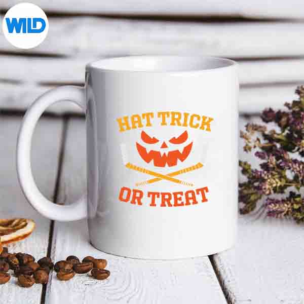 IceHockeyPumpkinHalloweenVintagemug