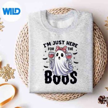 ImJustHereForTheBoosHalloweenGhostCutesweater