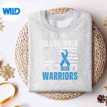 In November We Wear Blue Diabetes Awareness Digital Download 4 InNovemberWeWearBlueDiabetesAwarenesssweater