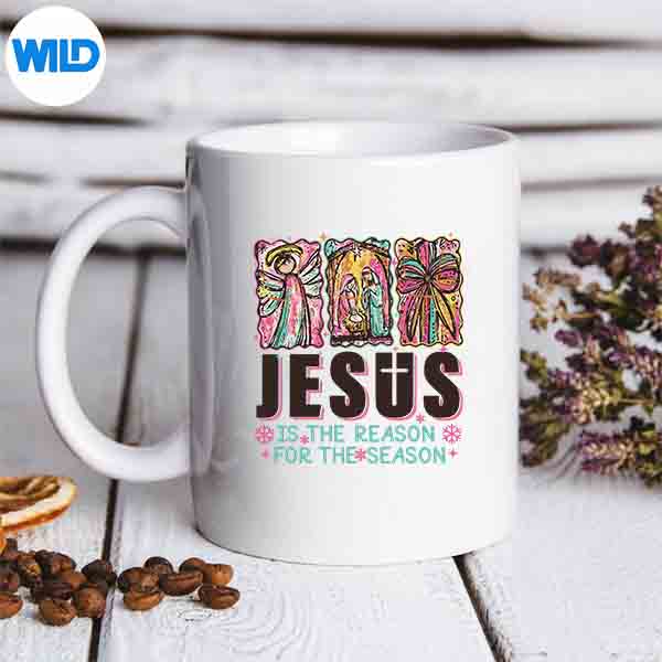 Jesus Is The Reason For The Season Xmas Digital Design 6 JesusIsTheReasonForTheSeasonXmasmug