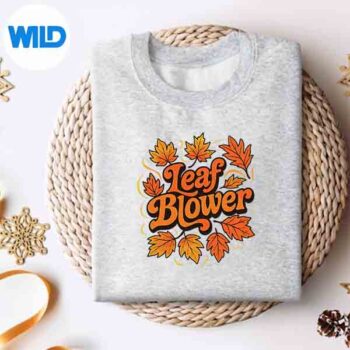 LeafBlowerFallCostumeCoupleHalloweenMatchingsweater
