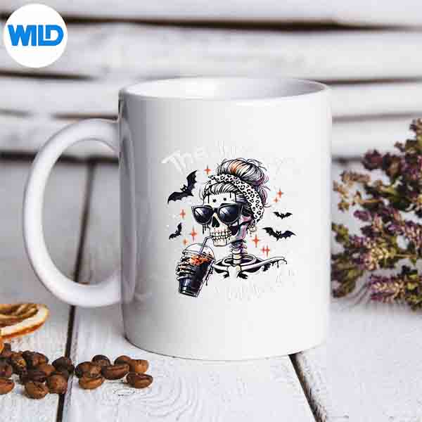 Life Of A Mummy Skeleton Coffee Mom Spooky Halloween PNG SVG for Cricut 6 LifeOfAMummySkeletonCoffeeMomSpookyHalloweenmug