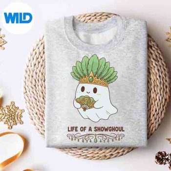 LifeOfAShowghoulCuteKawaiiGhostShowgirlsweater