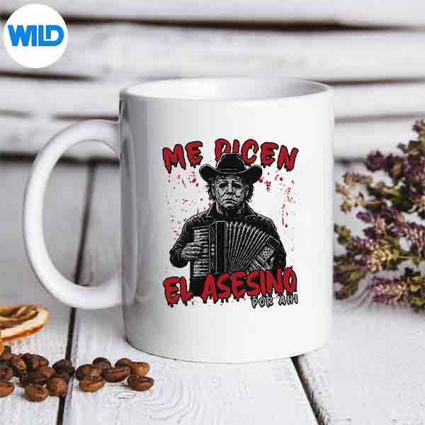 Me Dicen El Asesino Por Ahi Mexican Halloween SVG Cut File 7