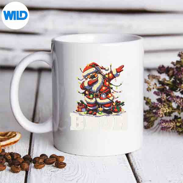 Merry Christmas Bruh Santa Claus Retro SVG PNG Digital Design 6 MerryChristmasBruhSantaClausRetromug