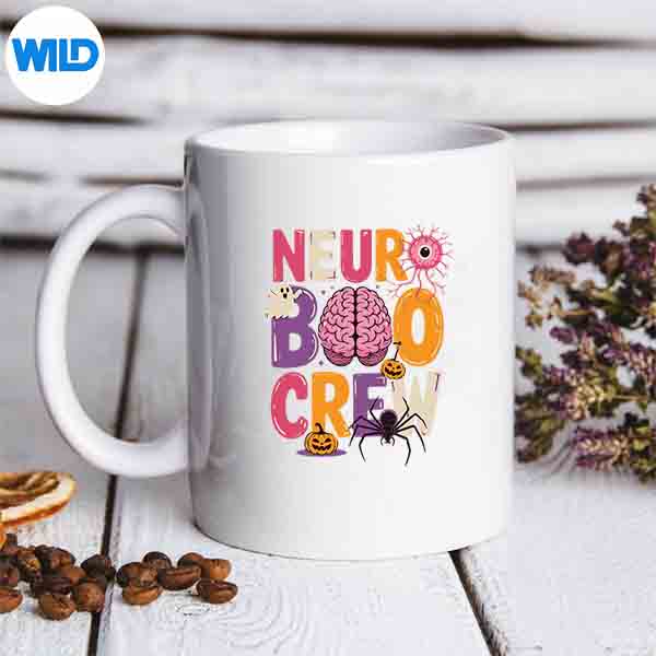 NeuroBooCrewHalloweenAnatomicalBrainAnatomyNeurologymug