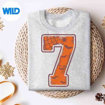 Number77thSevenHalloweenHappysweater