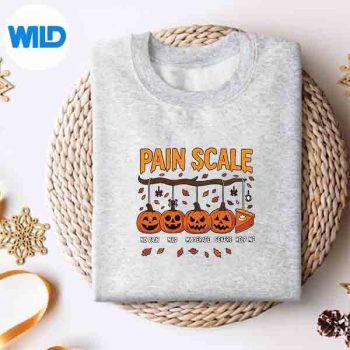 PainScalePumpkinPainAssessmentTraumaNurseHalloweensweater