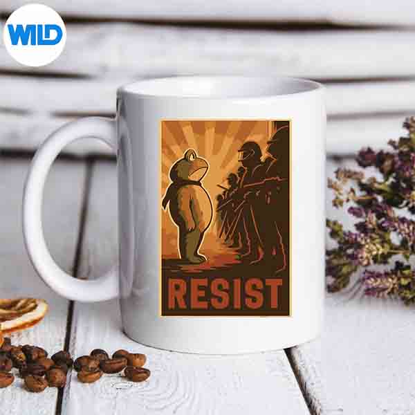 Portland Frog Protest For And SVG Cut File 7 PortlandFrogProtestForAndmug